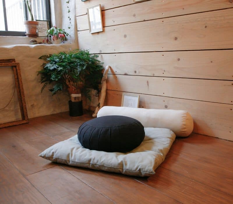 coin de méditation zen